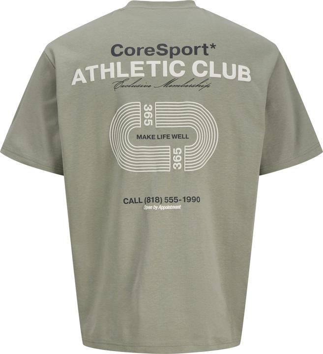 Actual product image Jack & Jones Jcoathletico Graphic Tee Ss Cn Ss25 (XXL)