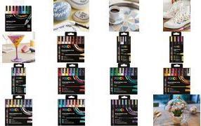 Actual product image Posca Acrylic marker (8x)