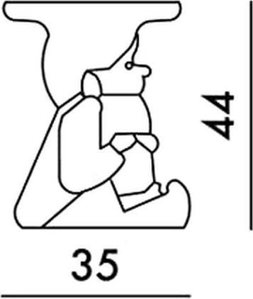 Actual product image Kartell Napoleon (40 x 40 x 44 cm)