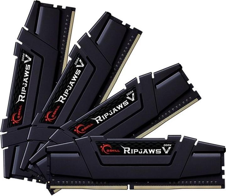 Productafbeelding G.Skill Ripjaws V (4 x 32GB, 3600 MHz, DDR4 RAM, DIMM 288 pin)