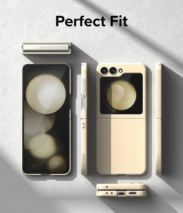 Produktbild Ringke Case for Galaxy Z Flip 5 SLIM VANILLA (Samsung Galaxy Z Flip5)