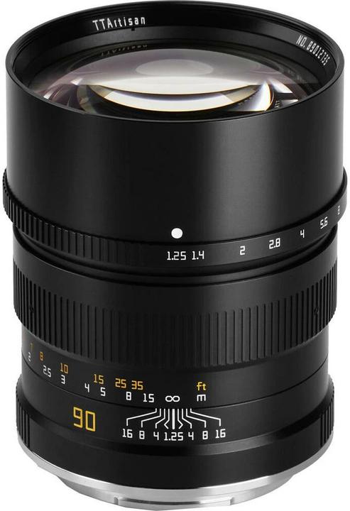 Image du produit TTArtisan 90 mm F/1.25 (Fujifilm G, Plein format)
