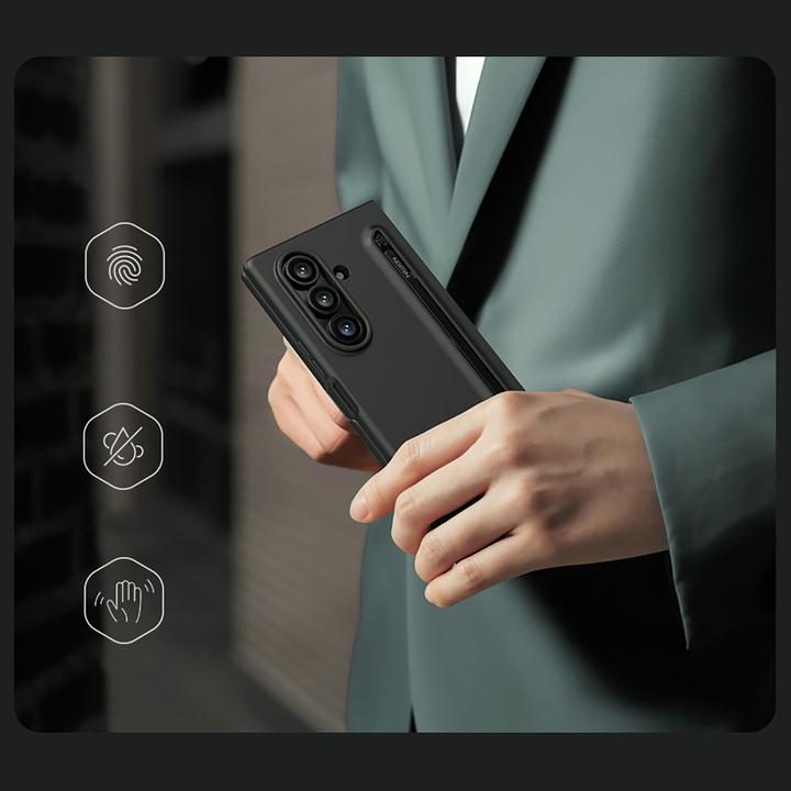 Produktbild Nillkin Flex Pure Fold Stiftschlitzabdeckung für Samsung Galaxy Z Fold 7 Schwarz (Samsung Galaxy Z Fold7)