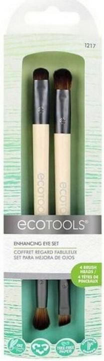 EcoTools Eye Enhancing Duo Lidschatten-Pinsel Set (Set)