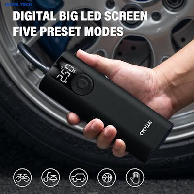 Actual product image Cycplus Air pump A8