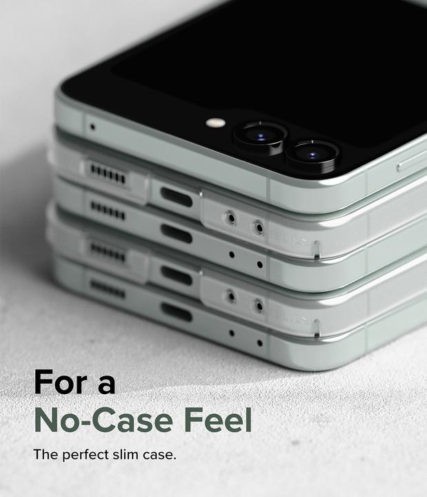 Produktbild Ringke Case for Galaxy Z Flip 5 SLIM MATTE CLEAR (Samsung Galaxy Z Flip5)