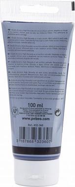Actual product image Pebeo Studio Acrylics fine acrylic (Black-blue Iridescent, 100 ml)