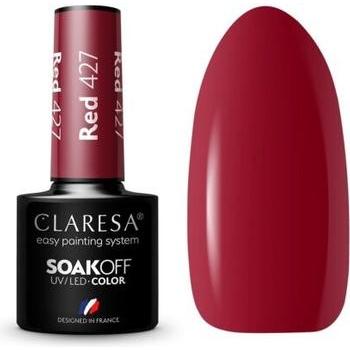Claresa, Nagellack, 427 Roter UV-Nagellack 5ml (UV-Gel Lack)
