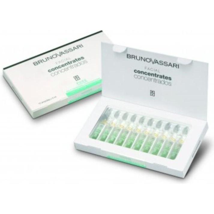 Bruno Vassari, Gesichtsserum, Pure Solutions Niacinamide Purifying Ampoules Treatment Serum For Oiliness For Face -