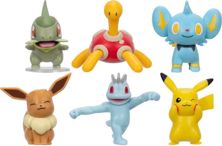 Immagine prodotto Pokémon Pokemon - Figure da battaglia confezione da 6