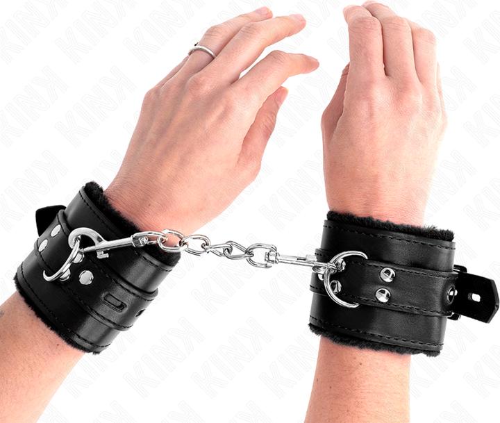 Productafbeelding Kink Bont Gelinterde Polskoppen Met Kwadratische Bladeren, Zwart En Zwart, Afgeschermd