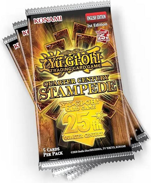 Actual product image Yu-Gi-Oh Quarter Century Stampede (English, Booster display)