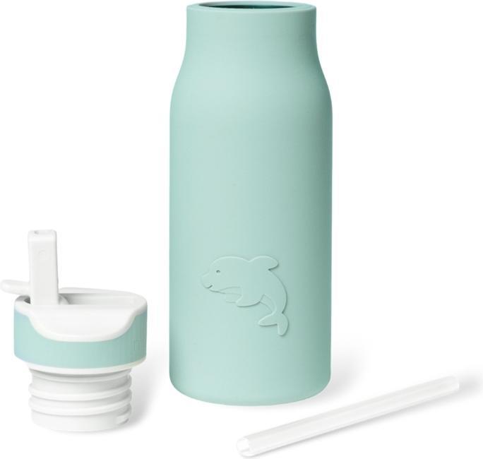Actual product image Nuuroo Lau Drinking Bottle Dolphin Sage (0.40 l)