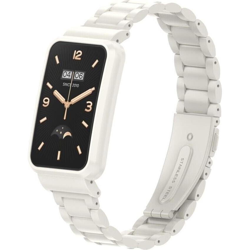 Strap-it Stahlarmband (Edelstahl), Uhrenarmband, Weiss