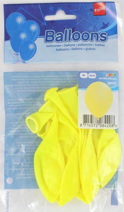 Produktbild Folat Luftballons 8 Stück (8 x)
