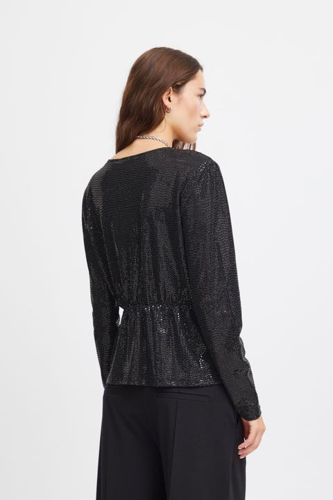 Actual product image Ichi IHLOANE LS - T-shirt - 20120057 (M)