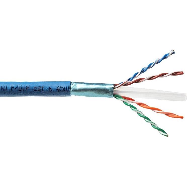 No Name Emitter Net FTP (F/UTP) Cat.6 450MHz Kabel 4x2x23AWG Draht PVC (U/UTP, 305 m), Netzwerkkabel