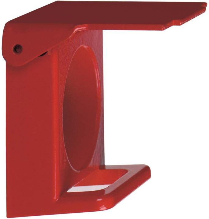 Produktbild Schneider Electric Pushbutton Flap Padlockable Red