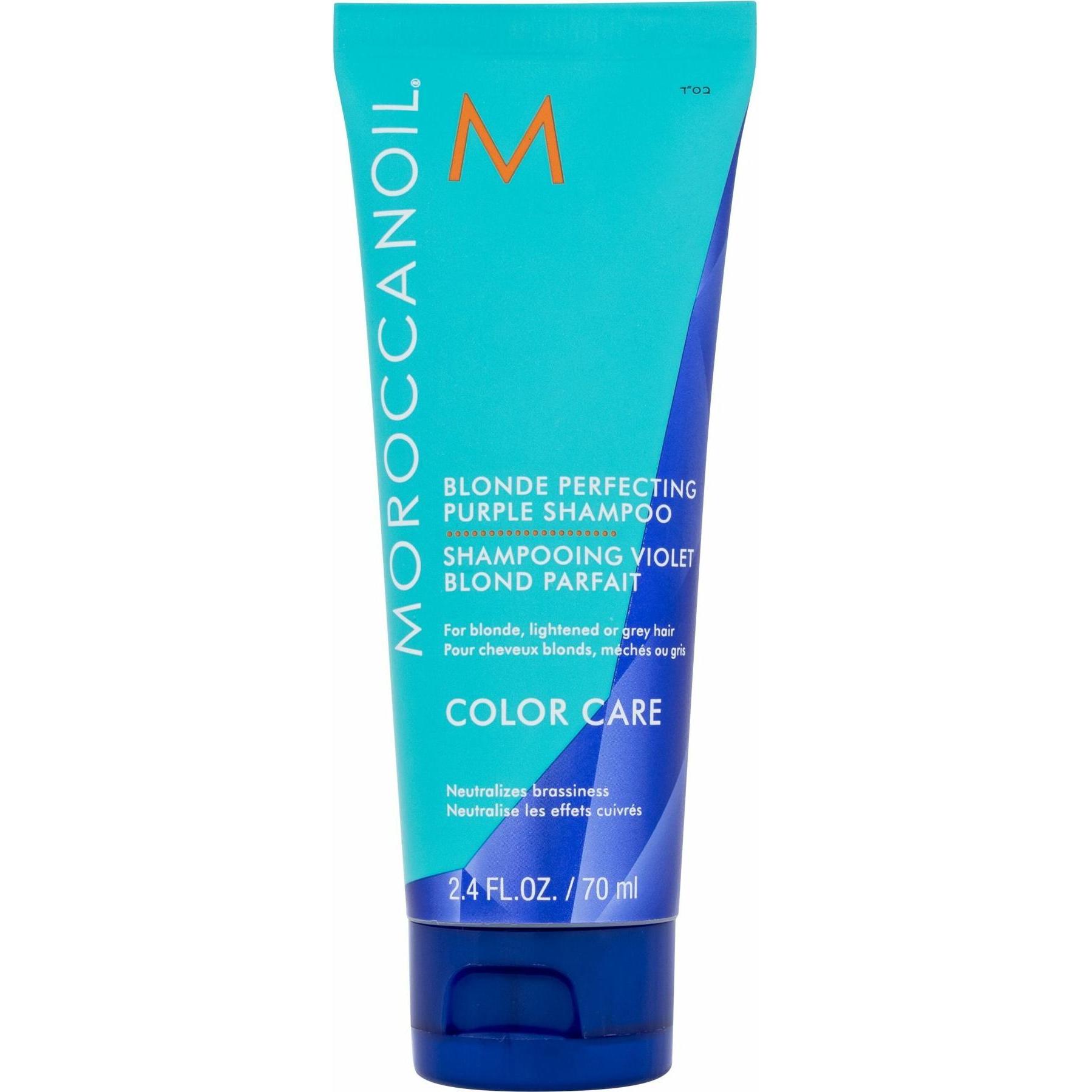 Moroccanoil, Shampoo, Blonde Purple Shampoo (70 ml, Flüssiges Shampoo)