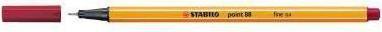 Produktbild STABILO point 88 Fineliner (Dunkelrot, 1 x)