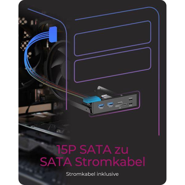 Actual product image Icy Box IB-HUB1419-i3 (5 Ports)