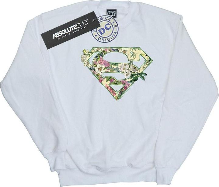 Image du produit - Sweat SUPERGIRL FLORAL SHIELD - Fille (104)