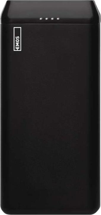 Immagine prodotto Emos Powerbank Alpha2 20, 20000 mAh, 10 W, nero (20000 mAh, 10 W, 74 Wh)