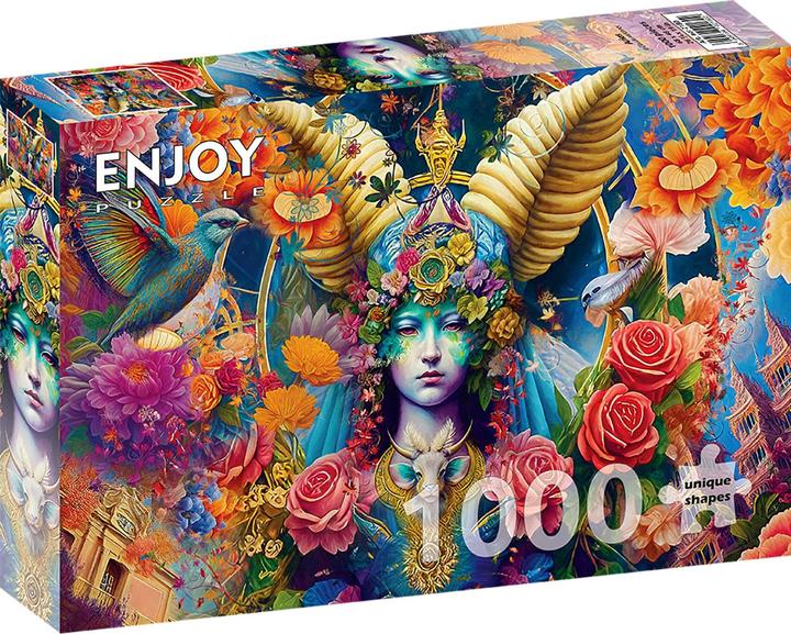 Enjoy Puzzle Puzzel 1000 stukjes - Ram (1000 onderdelen)
