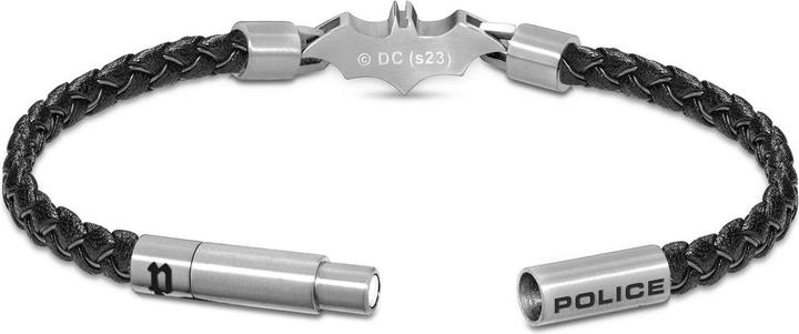 Immagine prodotto Police Bracciale Batarang (21.50 cm, Cuoio, Acciaio inossidabile)