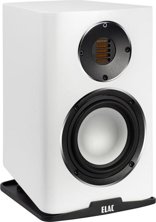 Actual product image ELAC BS 243.4 Carina bookshelf loudspeaker - white silk matt pair (1 pair)