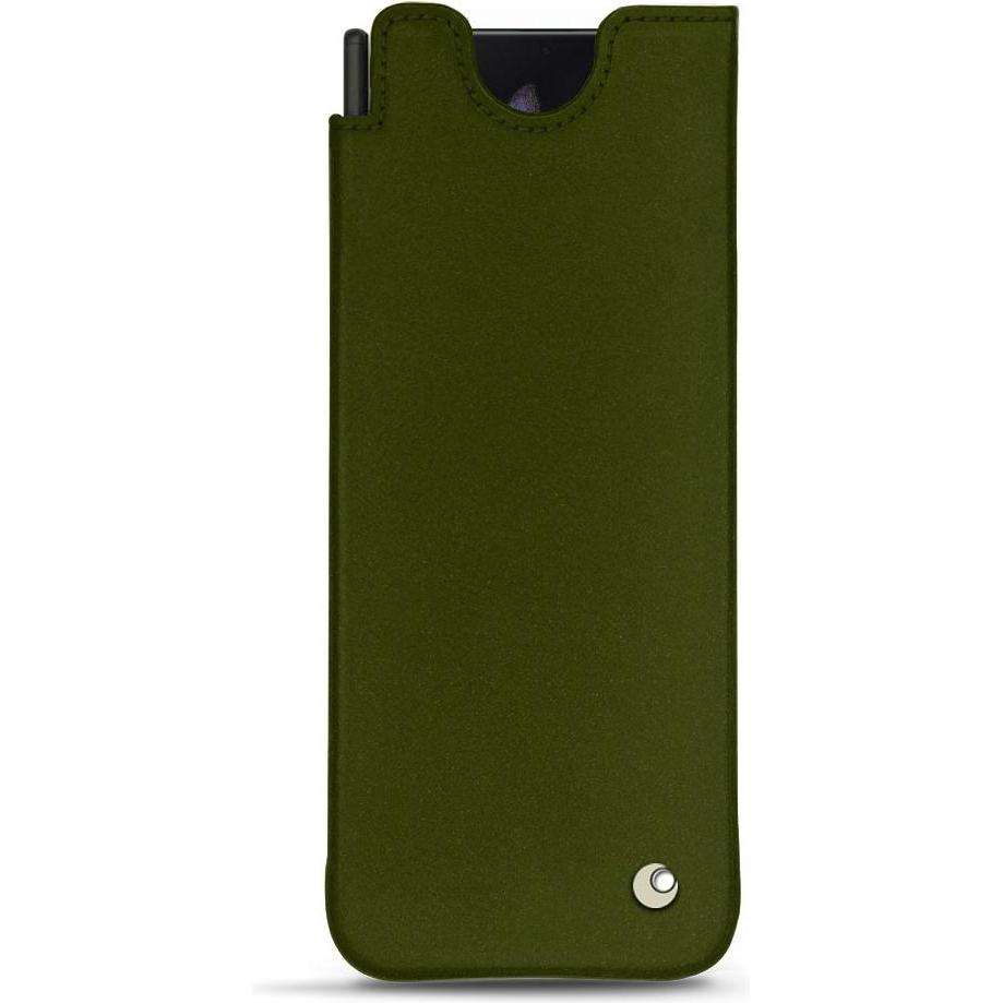 Noreve Lederschutzhülle (Samsung Galaxy Z Fold3), Smartphone Hülle, Grün