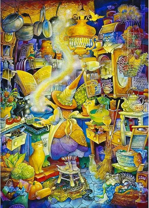 Produktbild Grafika Kitchen Witch (1000 Teile)