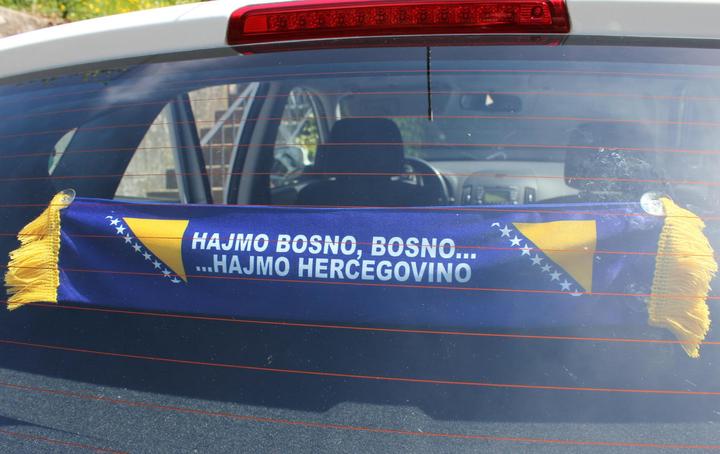 Produktbild FT Autofahne Bosnien Herzegowina