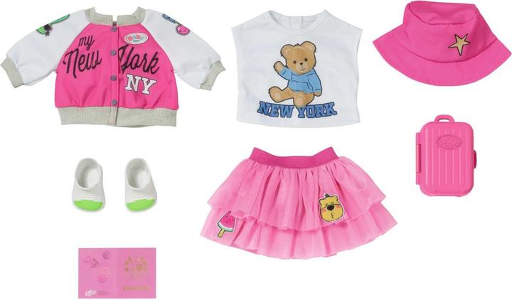 Actual product image Zapf Creation Deluxe travel outfit