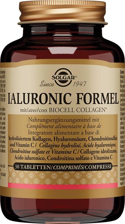 Solgar Ialuronic Formel Tabletten (30 Stk) (30 Stück, Tabletten, 158 g)