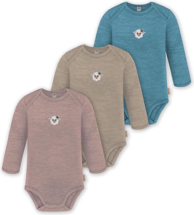 Beige, Rosa, Blau