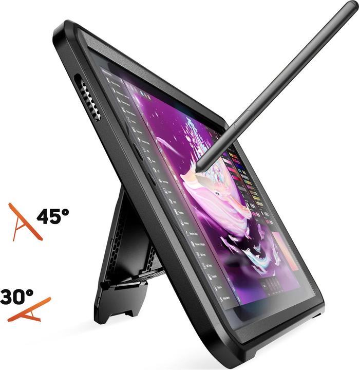 Actual product image Supcase UNICORN BEETLE PRO GALAXY TAB A11 8.7 X133 / X135 SCHWARZ (Samsung Galaxy Tab A11)