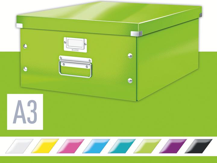 Actual product image Leitz WOW Click & Store storage box (A3)