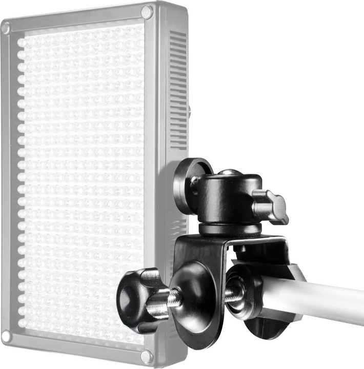 Actual product image Walimex Pipe clamp with ball head (Stand holder)