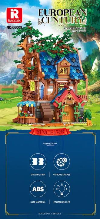 Actual product image ReoBrix Tree house