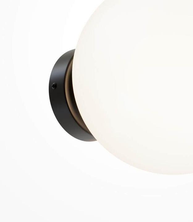 Produktbild Maytoni Basic form Wandleuchte, Wandlampe E14 Schwarz-Matt 20cm (E14)