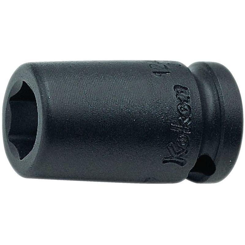 Koken, Steckschlüssel + Stecknuss, Sechskanteinsatz 1/4" Impact 12400M (10 mm)