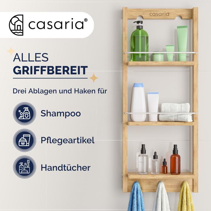 Immagine prodotto Casaria Mensola doccia (70 x 28,5 x 10 cm)