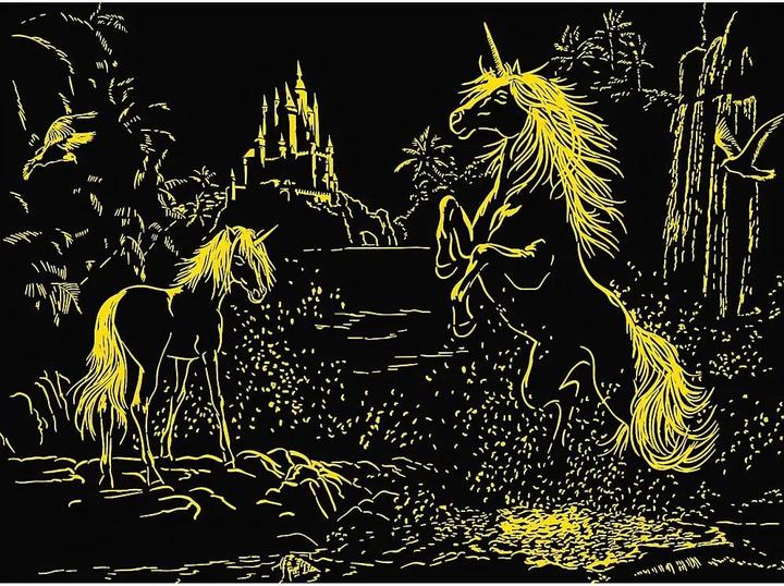 Immagine prodotto Ravensburger Einhörner am Fluss (500 pezzi)