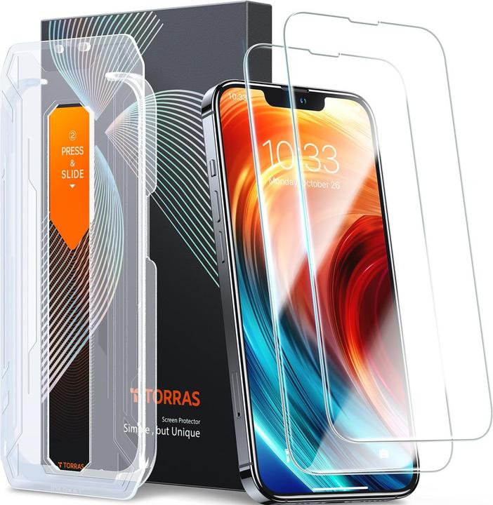 Produktbild Torras Insta-ll Master Panzerglas - iPhone 14 Pro Max (1 Stück, Apple iPhone 14 Pro Max)