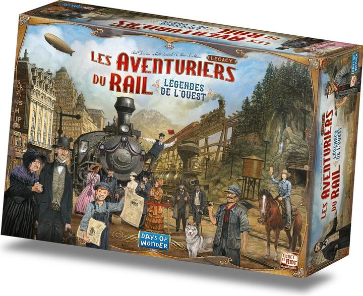 Produktbild Days of Wonder Jeu - Les Aventuriers du Rail : Legacy (Französisch)