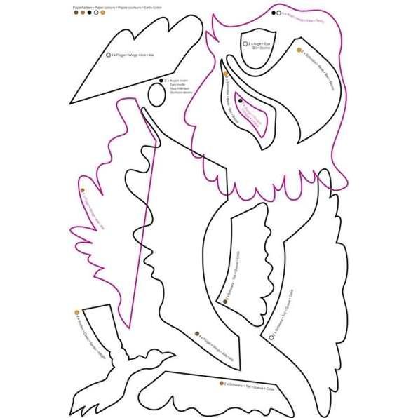 Thumbnail - Ursus Laternen-Bastelset 11 'Adler'