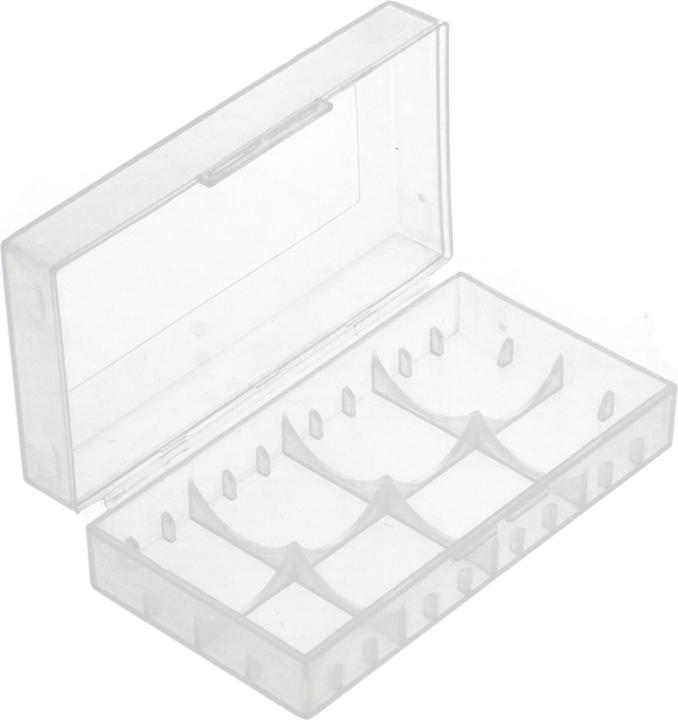 Actual product image XCell Universal 4er Akkuschutzbox für CR123A Akku, CR 16340 oder 2 CR 18650 Akku, Batterien
