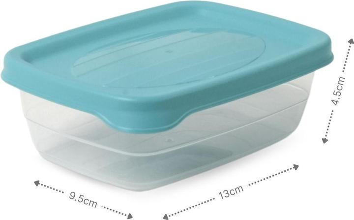 Produktbild Hobby 3er-Set Aufbewahrungsdosen Frischhaltedosen Vorratsdosen Stapeldosen (0.30 l)