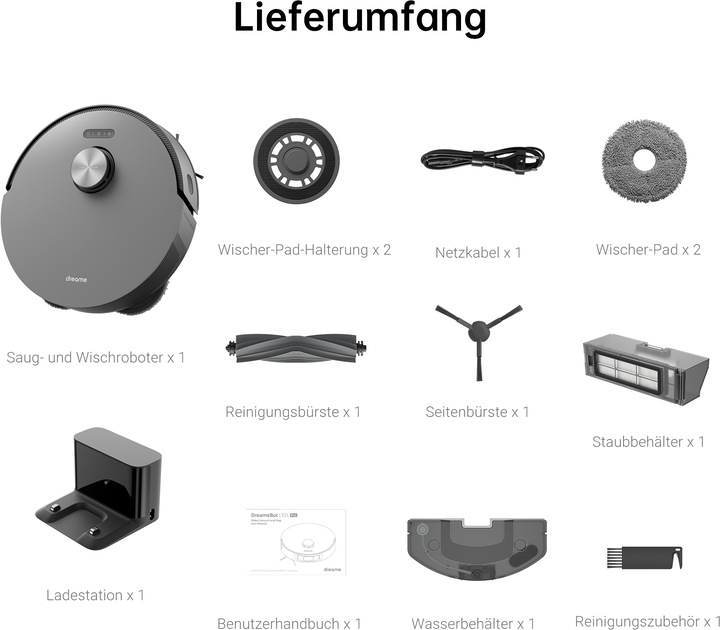 Actual product image Dreame L10S Pro (Vacuum mopping robot)